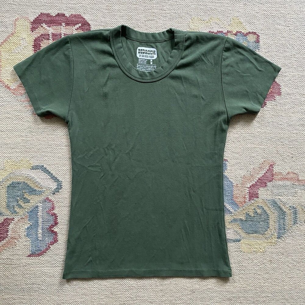 Bedroom Big Bud Press Small Green Sleep T Shirt Short Sleeve